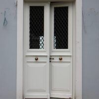 création porte ancienne