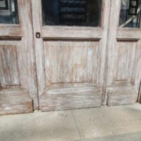 Reproduction isolante d'une porte ancienne des années 30