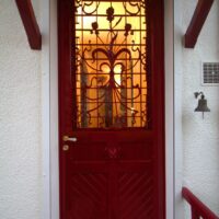 reproduction isolante d'une porte ancienne