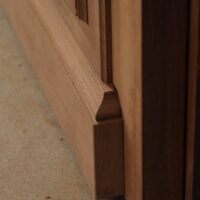 réalisation fabrication porte en bois menuiserie